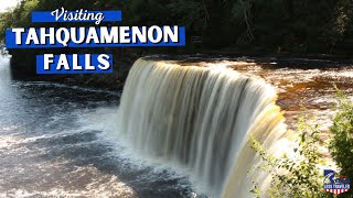 Tahquamenon Falls State Park Waterfalls Hiking and Brewery  Paradise Upper Peninsula MI [upl. by Eriam]