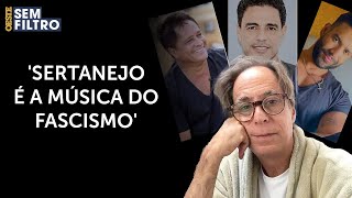 Intérprete de Agostinho Carrara polemiza em entrevista Sertanejo é a música do fascismo [upl. by Elocel]