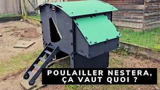 Poulailler Nestera  montage  avis modèle surélevé et en taille L [upl. by Brigida59]