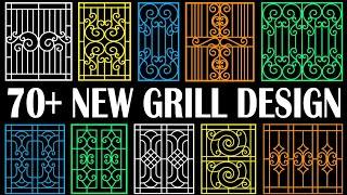 Top 70 Window Grill Designs Idea 2024 New Iron Grill Designs latest Window Grill Design [upl. by Anallese]