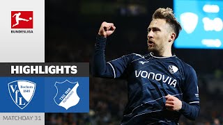 Bochum Fights Against Relegation  VfL Bochum  TSG Hoffenheim  Highlights  MD31 Bundesliga 2324 [upl. by Aimek]