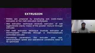 Extrusion Spheronization Granulation Part 1 [upl. by Nauqal]