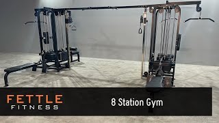 23484  Fettle Fitness 8 Station Gym [upl. by Poulter]