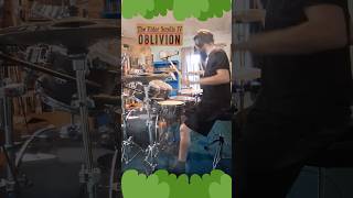 OBLIVION WATCHMANS EASE THEME ON THE DRUMS [upl. by Yeleek]