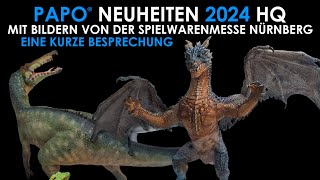 Papo ® alle Figuren Neuheiten 2024 HQ amp Bilder von der Spielwarenmesse  ein kurzes Lets talk [upl. by Cuyler1]