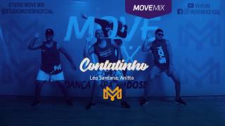 Contatinho  Léo Santana Anitta  Coreografia Move mix [upl. by Aninnaig]