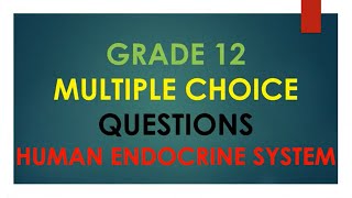 Master the Human Endocrine System Fun and Interactive Quiz [upl. by Macdougall]