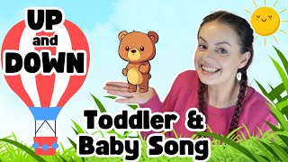 Up and Down Toddler Learning Song Educational Toddler amp Baby Song with Miss Katie  Songs For Kids [upl. by Kieran]