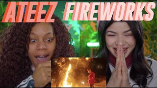 ATEEZ에이티즈  ‘Fireworks Im The One’ Official MV reaction [upl. by Erik]