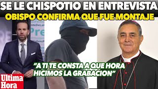 SI FUE MONTAJE DE LORET Se le chispa en entrevista [upl. by Ahsauqram]