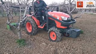 Kubota B2650 traktör ve 145 Cm Kaydırmalı Rotovatör Uyumu [upl. by Irac]