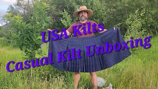 USAKiltsOfficial Casual Kilt Unboxing [upl. by Baylor680]