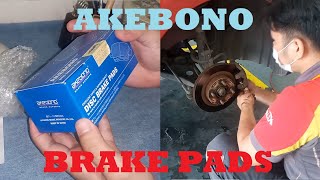 OK ba ang Akebono Brake Pads   Review [upl. by Anoi925]