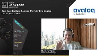 Avaloq  Best Core Banking Solution Provider by a Vendor [upl. by Derwin130]