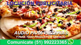 Audio para vender PizzasPizzeria [upl. by Shreve]