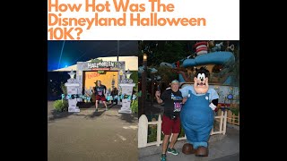 2024 runDisney Disneyland Halloween 10K How Hot Was It [upl. by Yrkcaz]