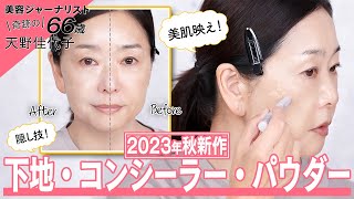 【2023秋新作】一気に美肌映えするから使ってみて！！進化したコンシーラー・下地・お粉が本当にすごい✨【コスメデコルテ ・アルビオン・シャネルetc】 [upl. by Eikcaj398]