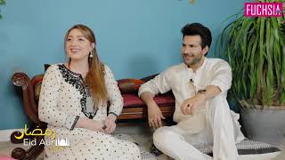 Momina Iqbal amp Adeel Chaudhary On Roza Kushayi amp Ghaata  FUCHSIA Exclusive  Pre Release [upl. by Sammie]