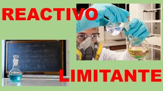 ¿Qué es el REACTIVO LIMITANTE [upl. by Attiuqihc]