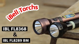 iBell Torchs IBL FL8368 amp IBL FL8289  iBell Torchlight Review  Long Range Torchlight [upl. by Lyrred]