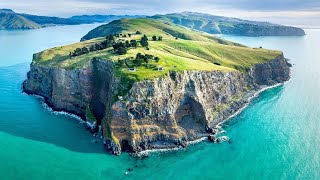 Lyttelton Tunnel Godley Head Scenic Route Christchurch South Island New Zealand 4K Video [upl. by Akessej]