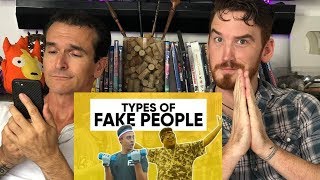 JORDINDIAN  TYPES OF FAKE PEOPLE  REACTION [upl. by Eamaj]