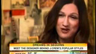 JCrew Creative Director Jenna Lyons interviewed on the Today Show [upl. by Ainesell]