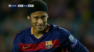 Neymar Jr vs Bate Borisov 1516 UCL Home HD 1080i [upl. by Behn]