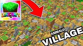 Lokicraft  how to find village  How to find village in lokicraft [upl. by Kiri]