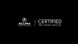 Acura Certified PreOwned Vehicles Program Overview [upl. by Emmons]