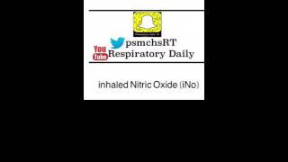 inhaled Nitric oxide respiratory daily [upl. by Nivlam]