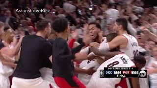 Lillard Game Winner Titanic Version vs OKC Playoffs 2019 [upl. by Malka256]