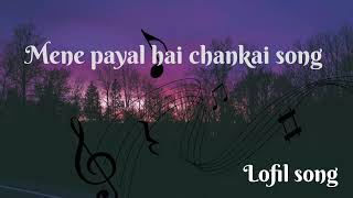 Mene payal hai chankai song  Hindi song [upl. by Enoval]