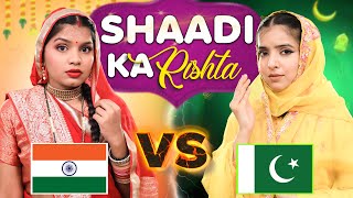 Shaadi Ka Rishta  Indian vs Pakistani  Hindu vs Muslim Family Wedding  Anaysa [upl. by Nnylkcaj]