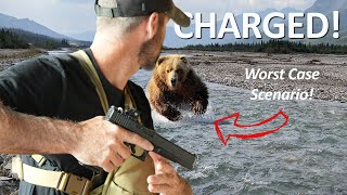 BEAR DEFENSE with the 10mm semi Auto Handgun Bear Spray vs Gun [upl. by Yrahcaz508]