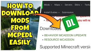 How to install addons on mcpe Quick and Easy  minecraft pocket edition 2020 [upl. by Rebeh]