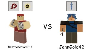 BestrobloxerEU vs JohnGold42  Sarb Up Kid 3 Losers Finals [upl. by Drahsir410]