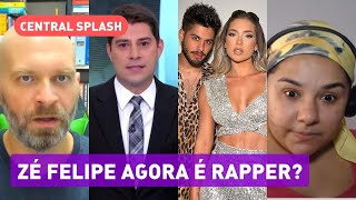 Zé Felipe faz rap para defender Virgínia e critica Evaristo Costa após treta ouça e veja reações [upl. by Ameluz919]