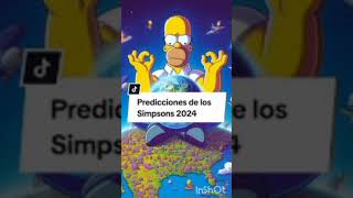 Simpson predicciones 2024 amp 2025 [upl. by Anerb27]