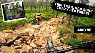 This MTB Trail Had Some Crazy Features  Aboyne Enduro Trails Scotland [upl. by Blim]