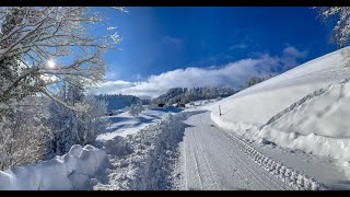 Mosnang im Winter  Impressionen aus dem Toggenburg CH [upl. by Vassaux487]