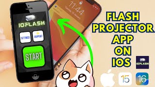 Flashlight Video Projector  How To Get Projector APP for iOSAndroid  ANY PHONE ✅ 2023 [upl. by Assila]