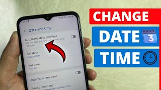 How to fix the time date of mobile how many hours a day to fix everything2024 [upl. by Aicre]