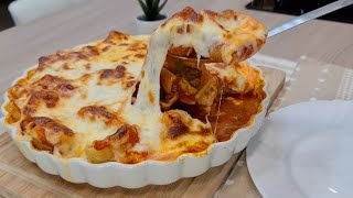 CONCHIGLIONI RIPIENI al forno con besciamella e ragù così DELIZIOSI che è impossibile resistere [upl. by Nylekcaj]