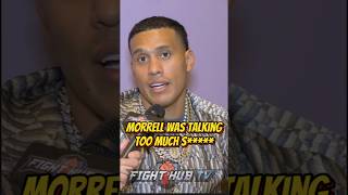 David Benavidez REVEALS why he WANTED to fight Morrell [upl. by Horter460]