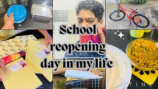 School reopening day in my life 🏢😃dayinmylife vlogs [upl. by Tnahsin]