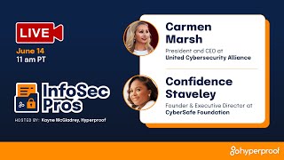 InfoSec Pros Carmen Marsh and Confidence Staveley [upl. by Lerej672]