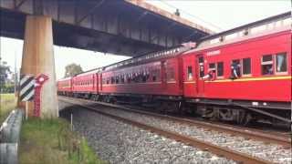 R761 amp R711 Traralgon Snow Train 2012 [upl. by Retlaw88]