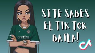 SI TE SABES EL TIKTOK BAILA 2024 🔥 TikTok Latam [upl. by Maryly]