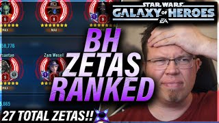 BOUNTY HUNTER ZETAS RANKED August 2023 [upl. by Drain]